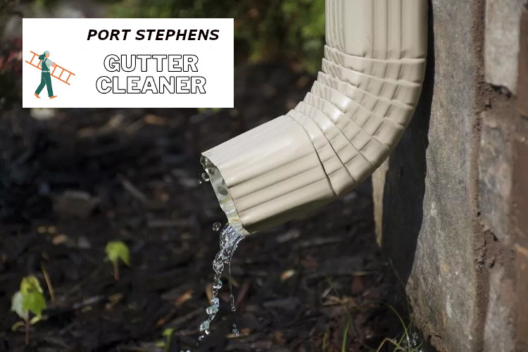
Portstephens downpipes free from blockages after a detailed gutter clean